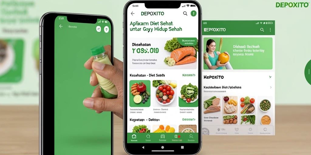 Tampilan antarmuka DEPOXITO yang ramah pengguna dan intuitif.