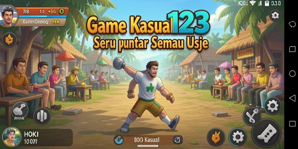 Tampilan antarmuka HOKI123 yang menarik dan sederhana.